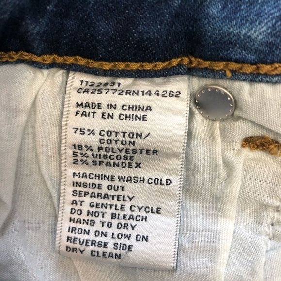 🔴 2/$30 Dex classic mini jean skirt two tone size 32 - Picture 4 of 7